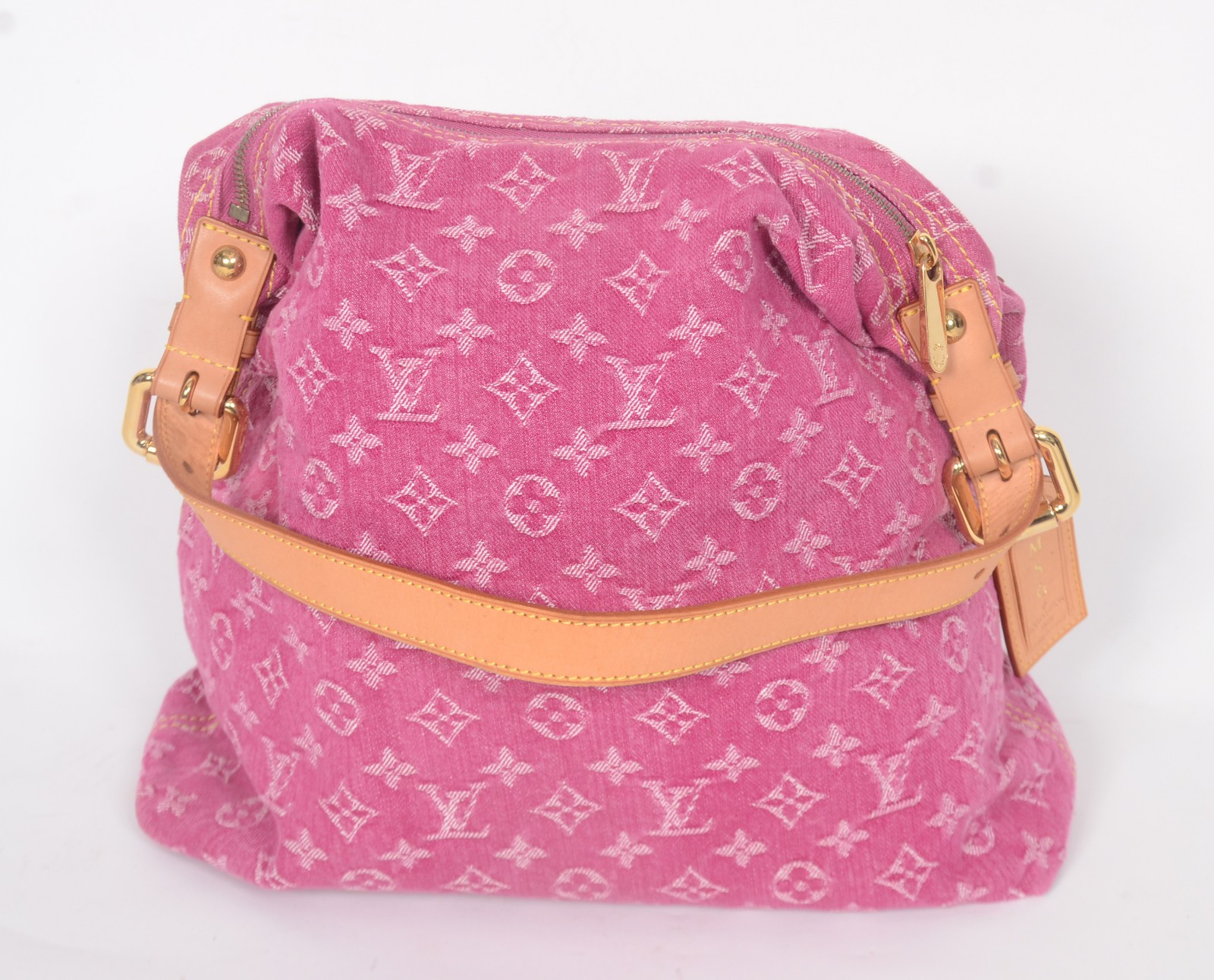 Louis Vuitton (1854), Monogram denim shoulder Baggy pink - foto 4 de 10