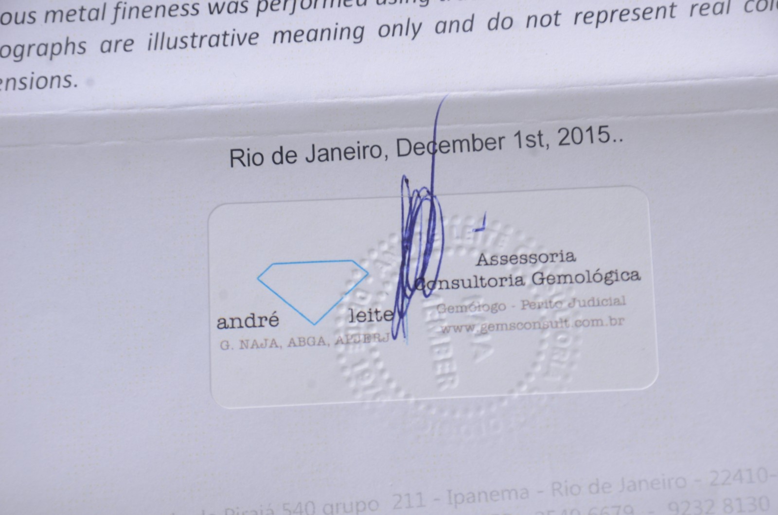 Belíssimo par de brincos confeccionados em platina 950, com pérolas... - foto 10 de 10