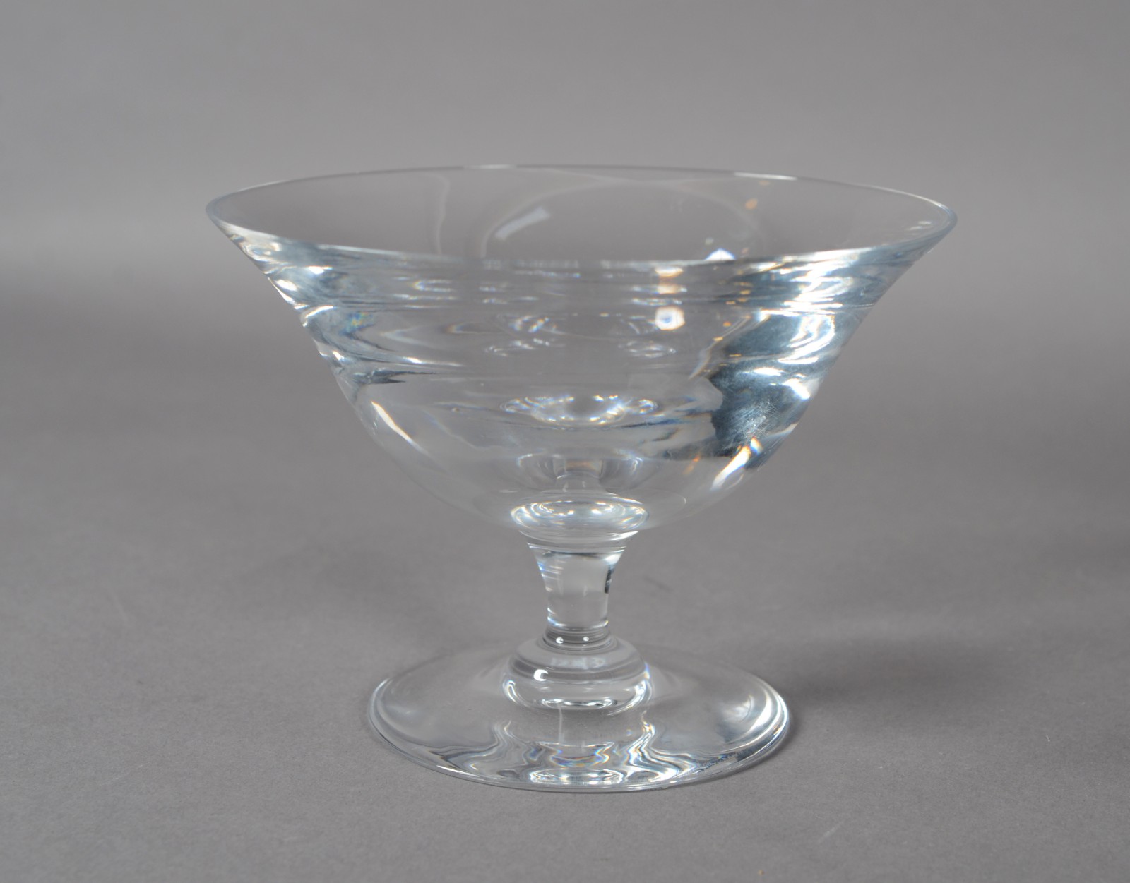 Fruteira com 4 taças de cristal português. Marcado na base. - foto 3 de 7