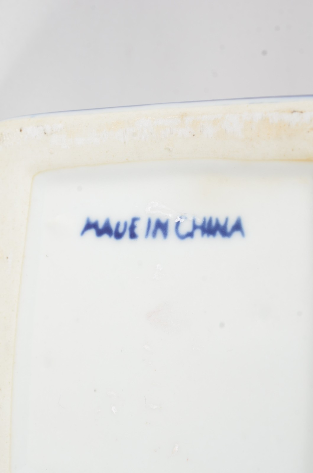 Par de potiches de porcelana chinesa decorados com guirlandas em azul... - foto 8 de 8