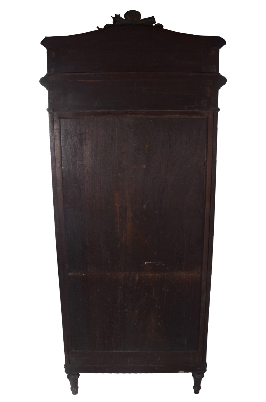 Vitrine de madeira nobre, porta vidro bisotado, fundo espelhado com 3... - foto 5 de 5
