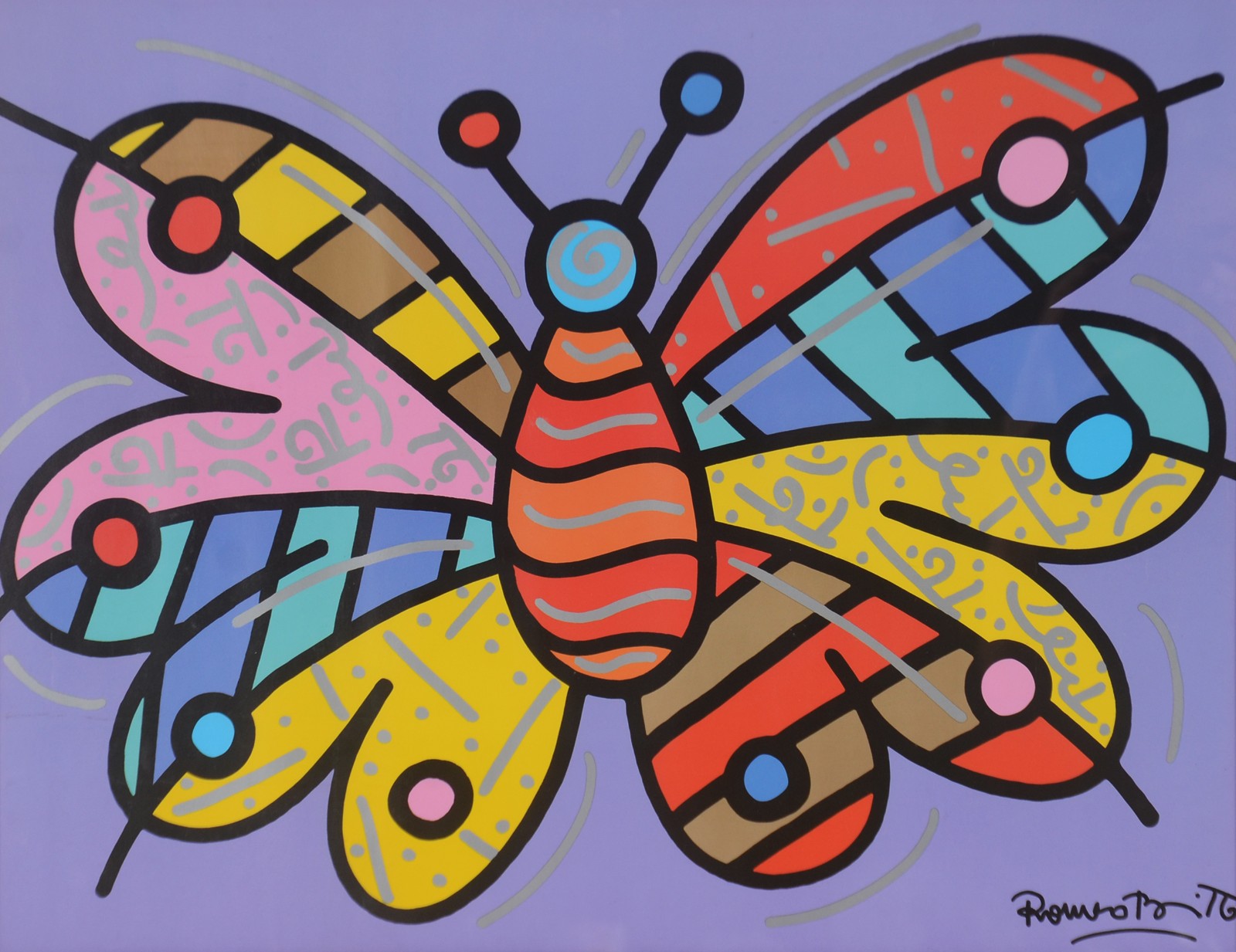 Romero Britto (1963), Borboleta - foto 1 de 4