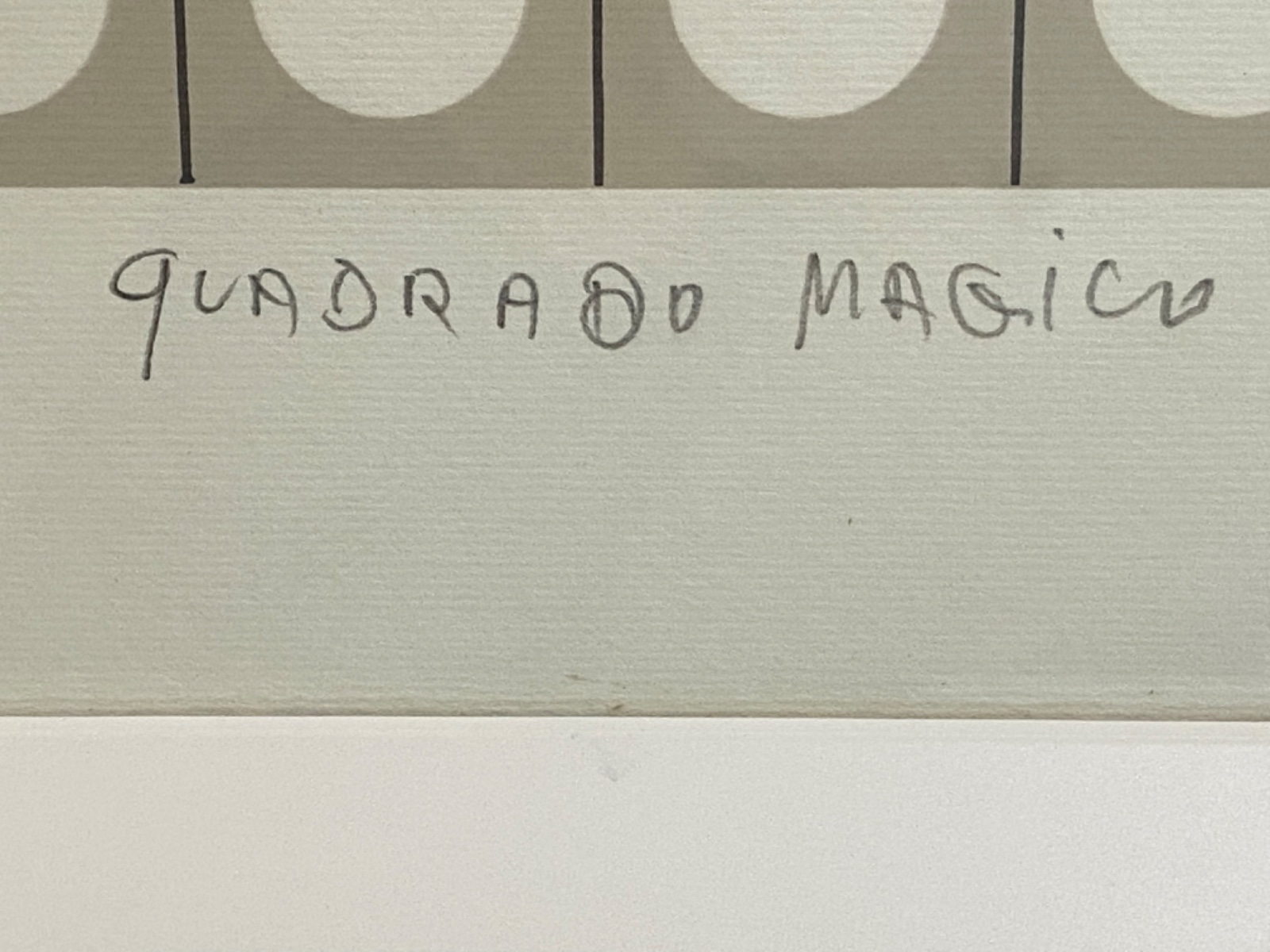 Antonio Peticov  (1946), Quadrado Mágico negro e branco - foto 4 de 9