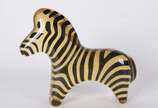 Abraham Palatnik (1928-2020),  - Escultura de resina de poliéster representando zebra.