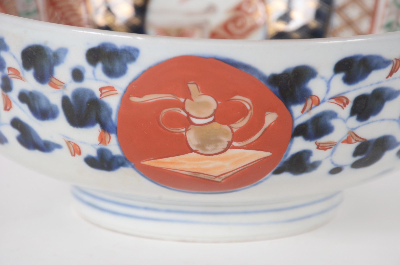 Bowl de porcelana japonesa Imari. - foto 3 de 9