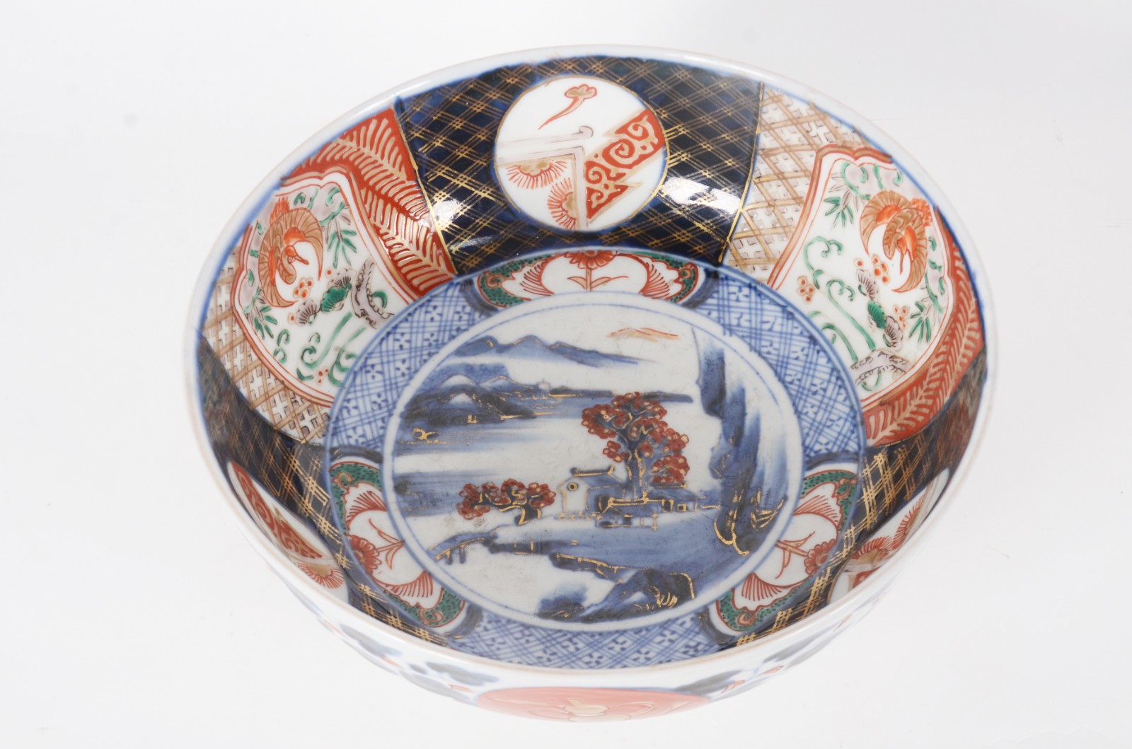 Bowl de porcelana japonesa Imari. - foto 4 de 9