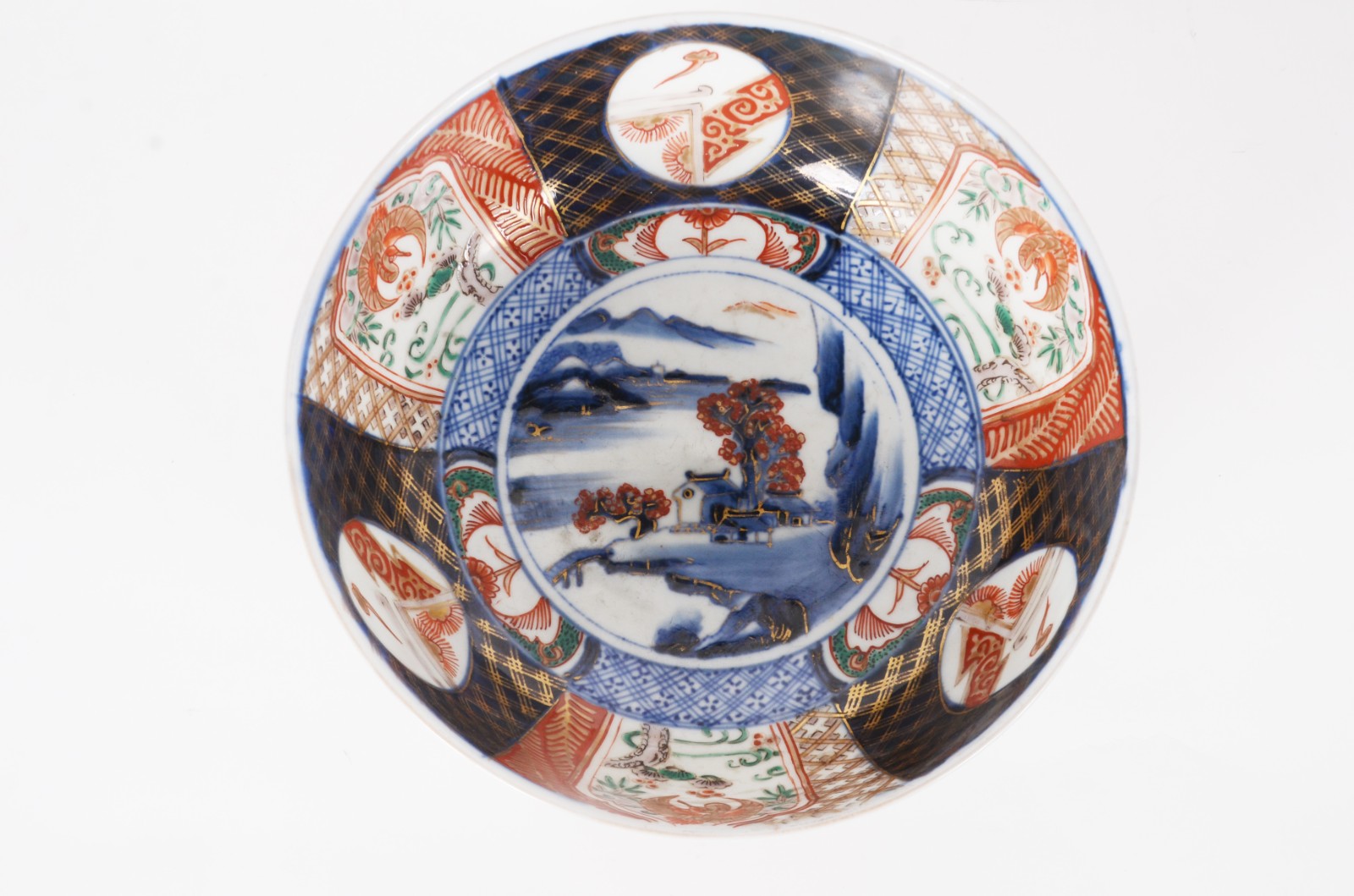 Bowl de porcelana japonesa Imari. - foto 5 de 9