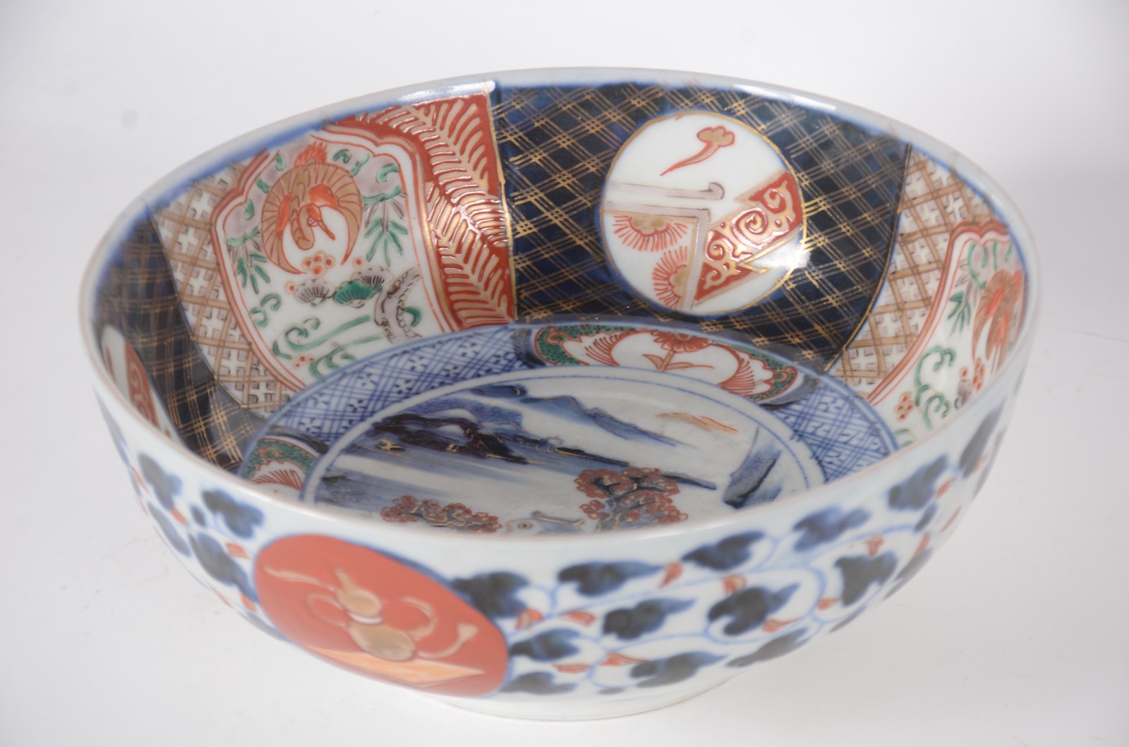 Bowl de porcelana japonesa Imari. - foto 6 de 9