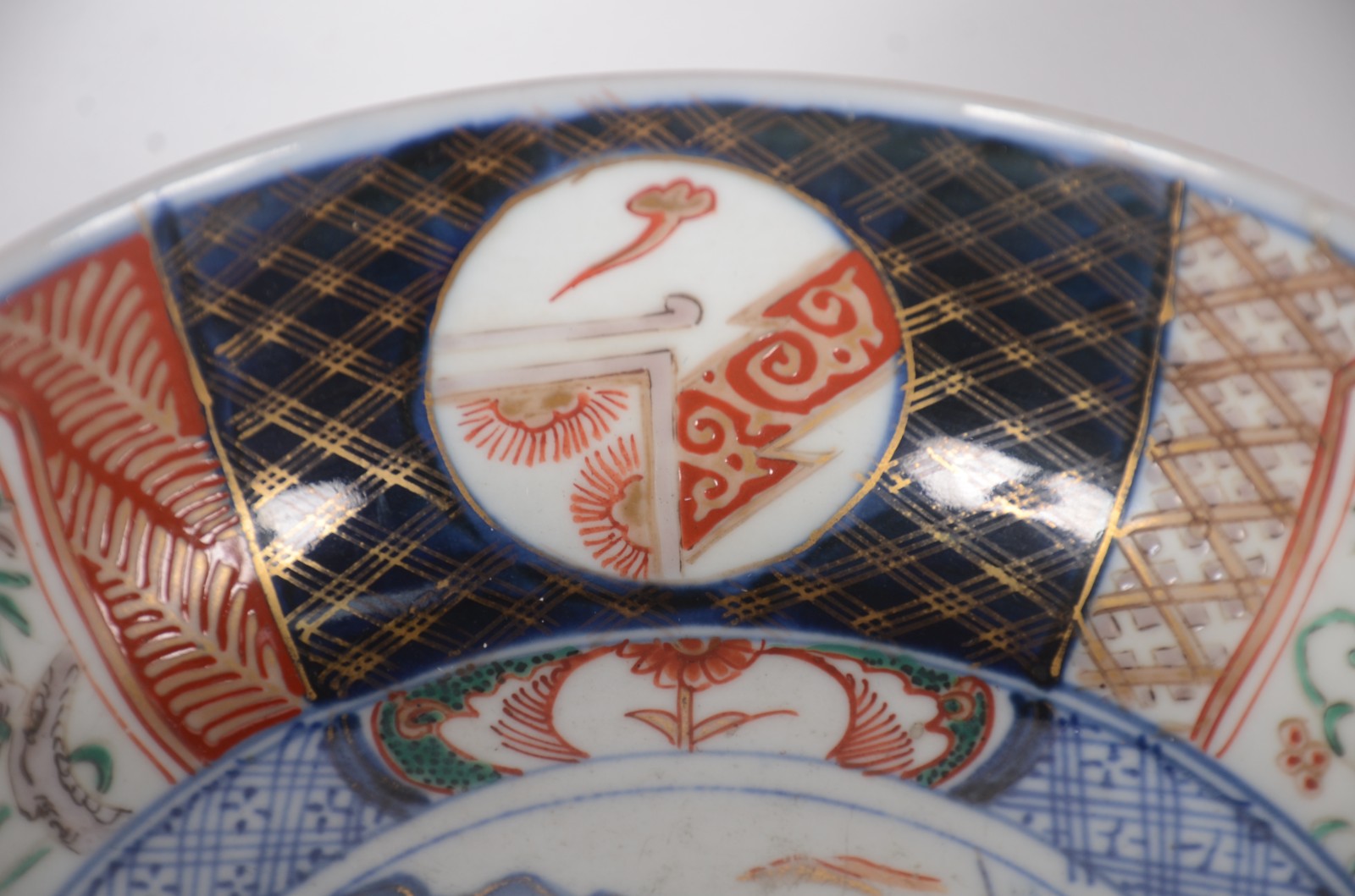 Bowl de porcelana japonesa Imari. - foto 7 de 9