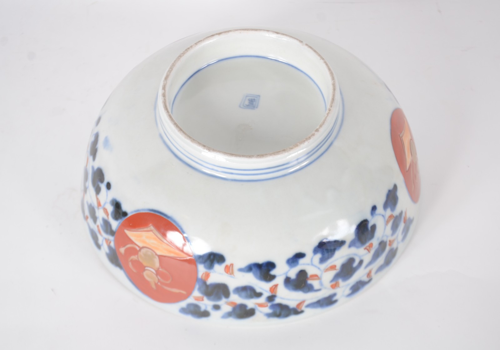 Bowl de porcelana japonesa Imari. - foto 8 de 9