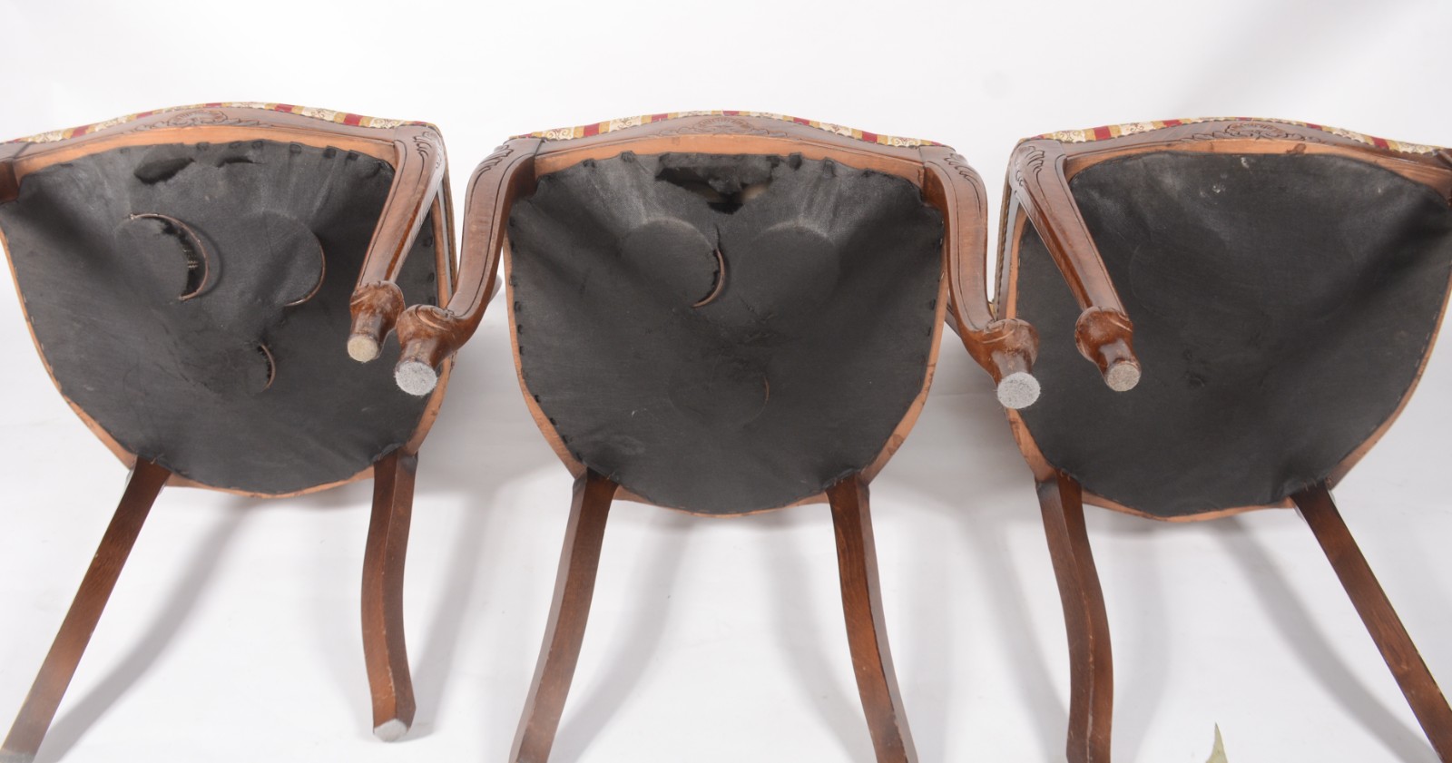 Conjunto com 6 cadeiras para sala de jantar, estilo Luiz XV, de... - foto 8 de 8