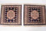 Tapete Kazak (1001),  - Par de pequenos tapetes Kazak.