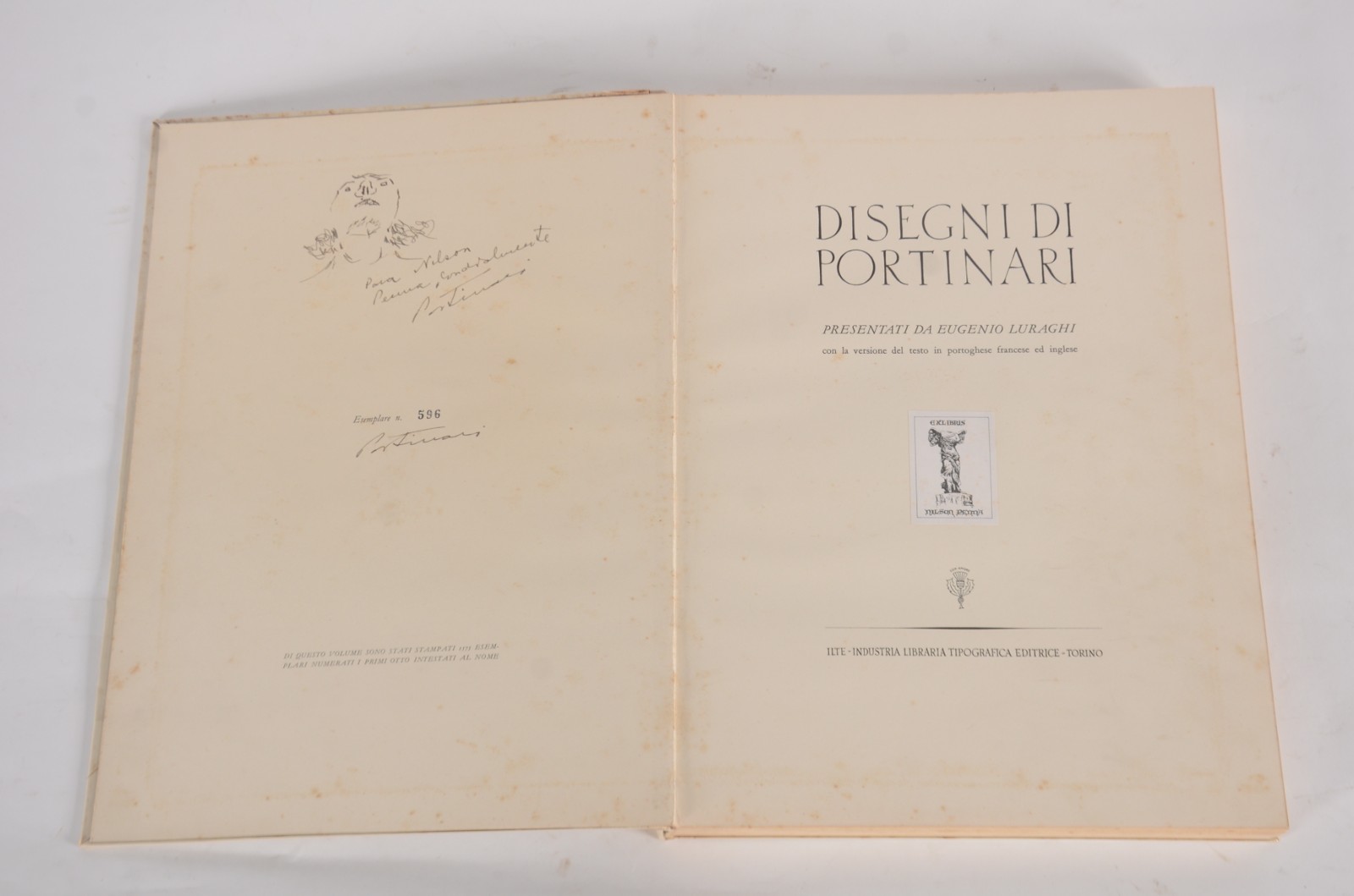 "DESIGNI DI PORTINARI". Edição italiana de 1956, N 596 de 1956... - foto 2 de 11