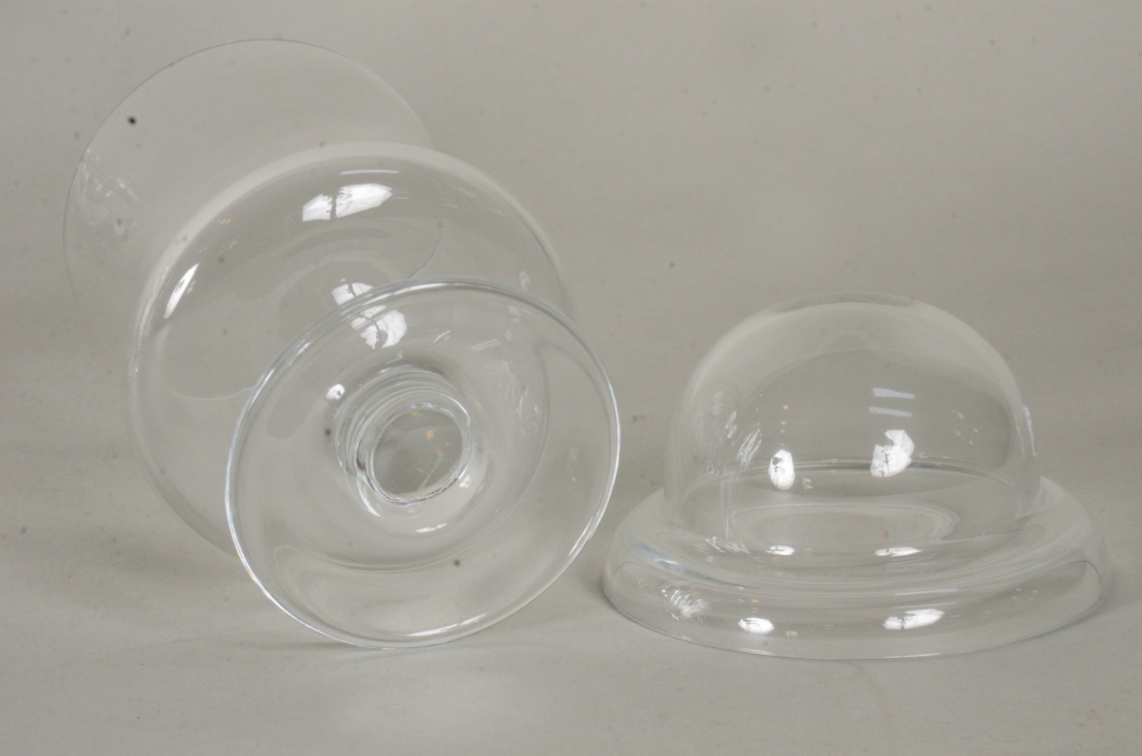 Onze taças em demi cristal para coquetel de camarão. Mínimos bicados. - foto 3 de 6