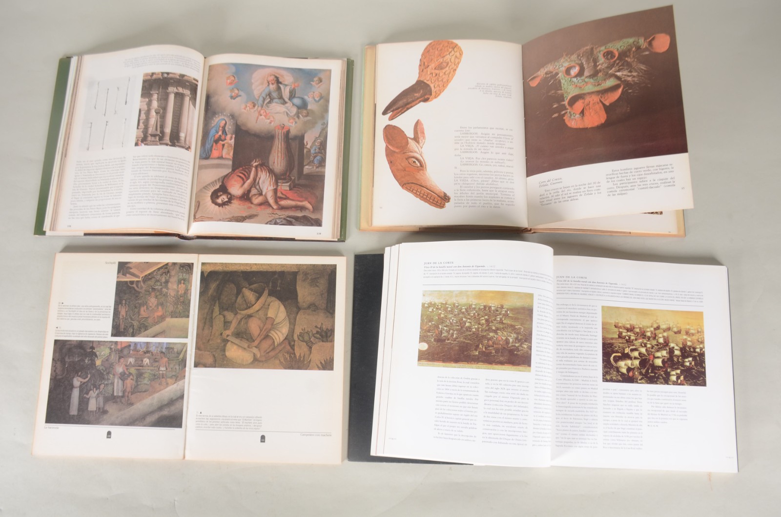 Oito livros: A) En le Mundo De La Máscara - El Paisaje De México. B)... - foto 2 de 8