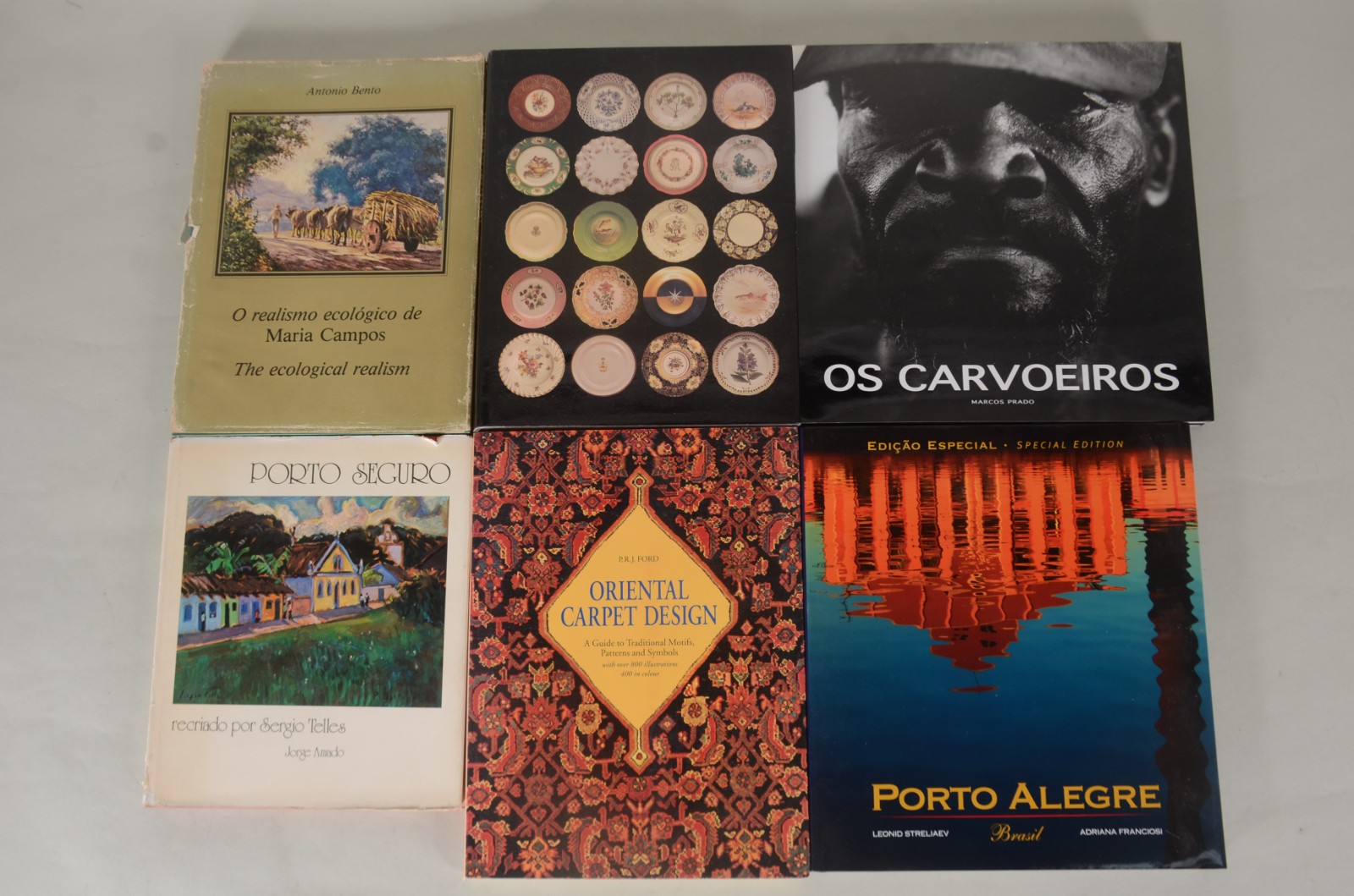 Seis livros: A) Arte de La Mesa. B) O realismo ecológico de Maria... - foto 1 de 8