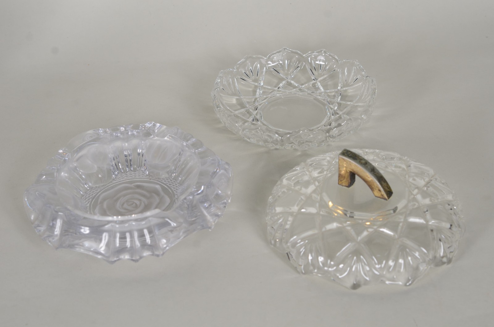Diversas peças de vidro/cristal, sendo: conjunto de 6 tulipas para... - foto 6 de 11