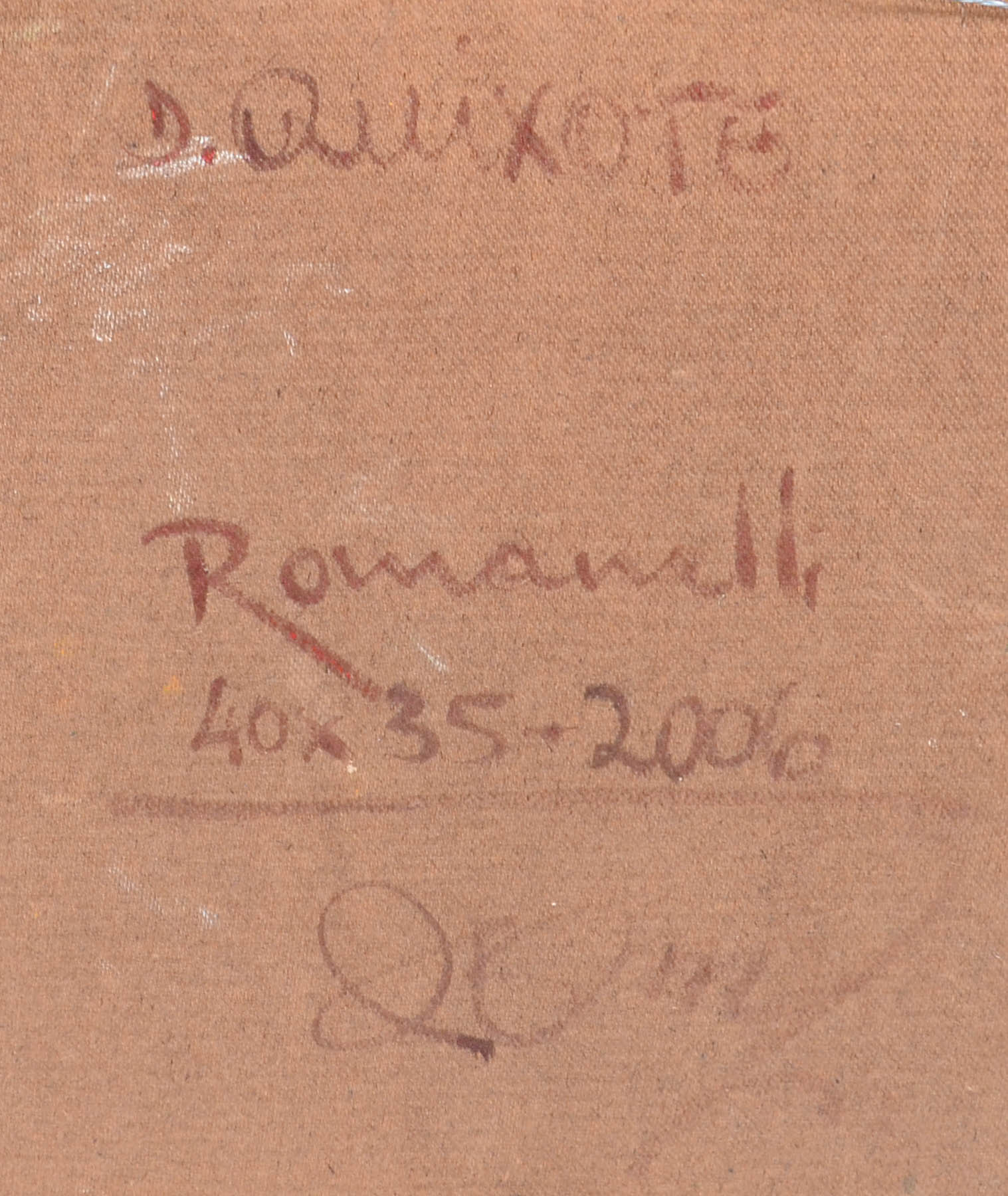Armando Romanelli (1945), D. Quixote - foto 3 de 3
