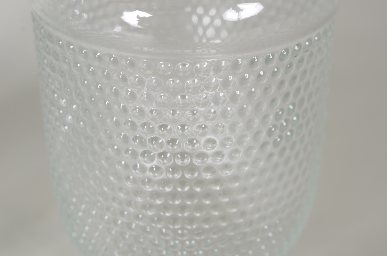 Par de "verre d'eau" de vidro trabalhado. - foto 4 de 7