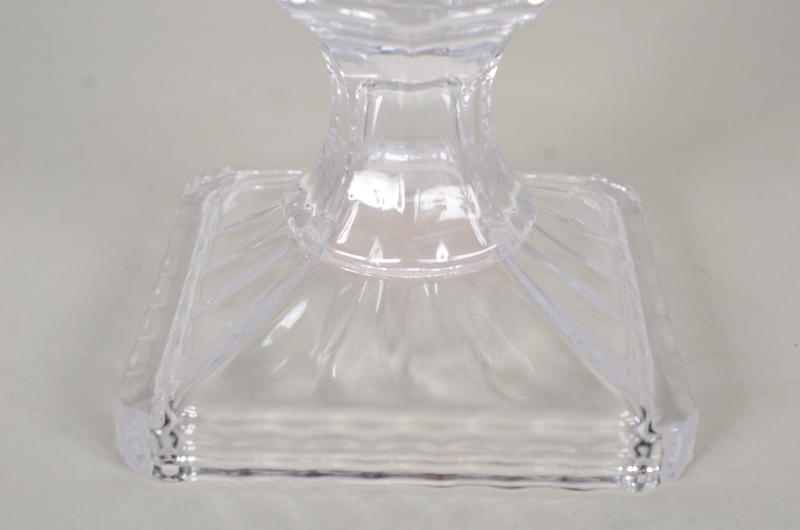 Compoteira de cristal lapidado. - foto 2 de 8