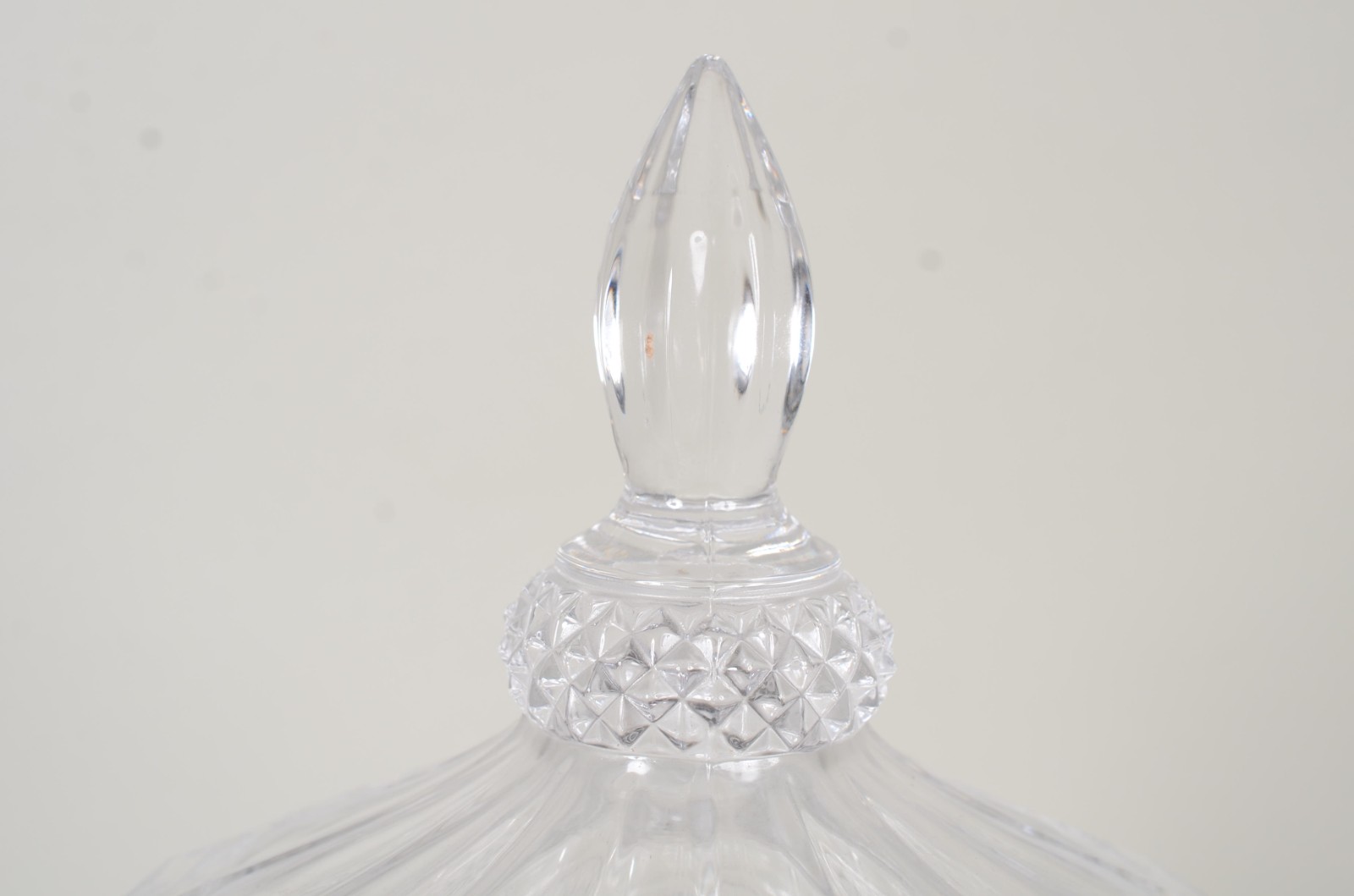 Compoteira de cristal lapidado. - foto 4 de 8