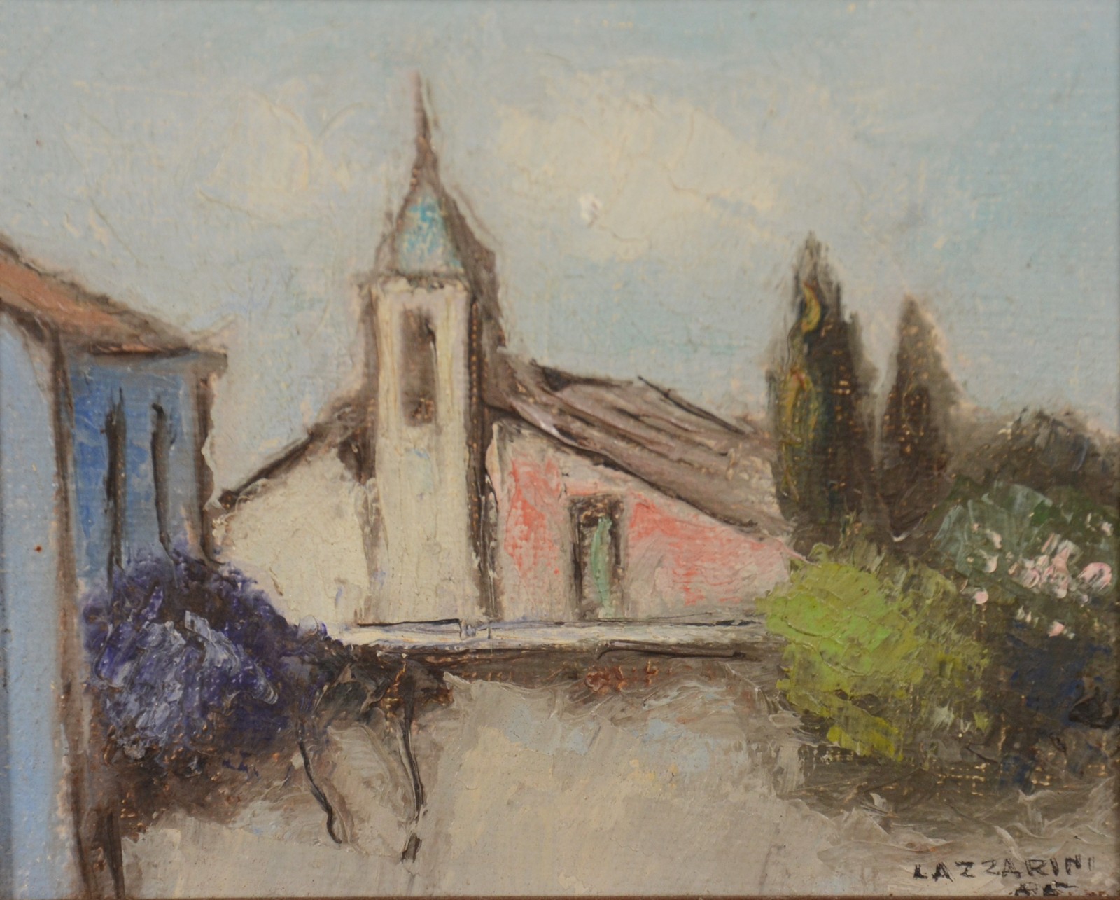  Domenico Lazzarini (1920-1987), Paisagem - foto 1 de 5