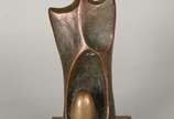 Domenico Calabrone (1928-2000),  - Escultura de bronze, assinada.