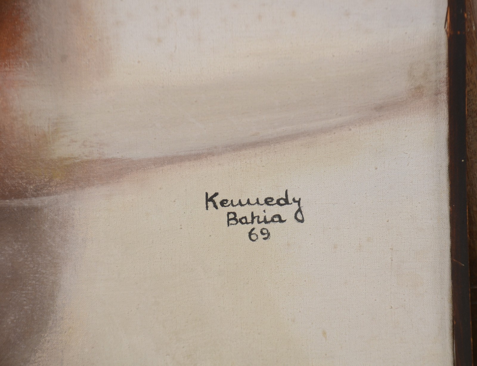 Kennedy Bahia (1929-2005), Baianas com casario - foto 3 de 4