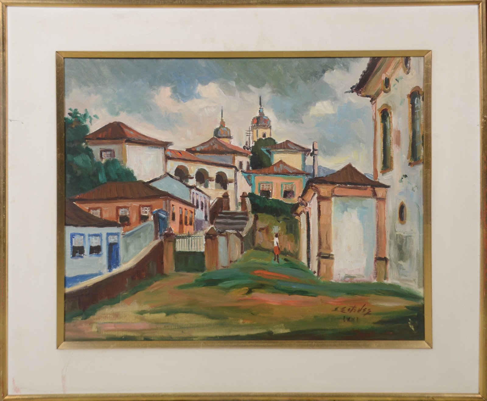 E. Esteves (1916), Fundos da Igreja de São Francisco de Assis - foto 2 de 5