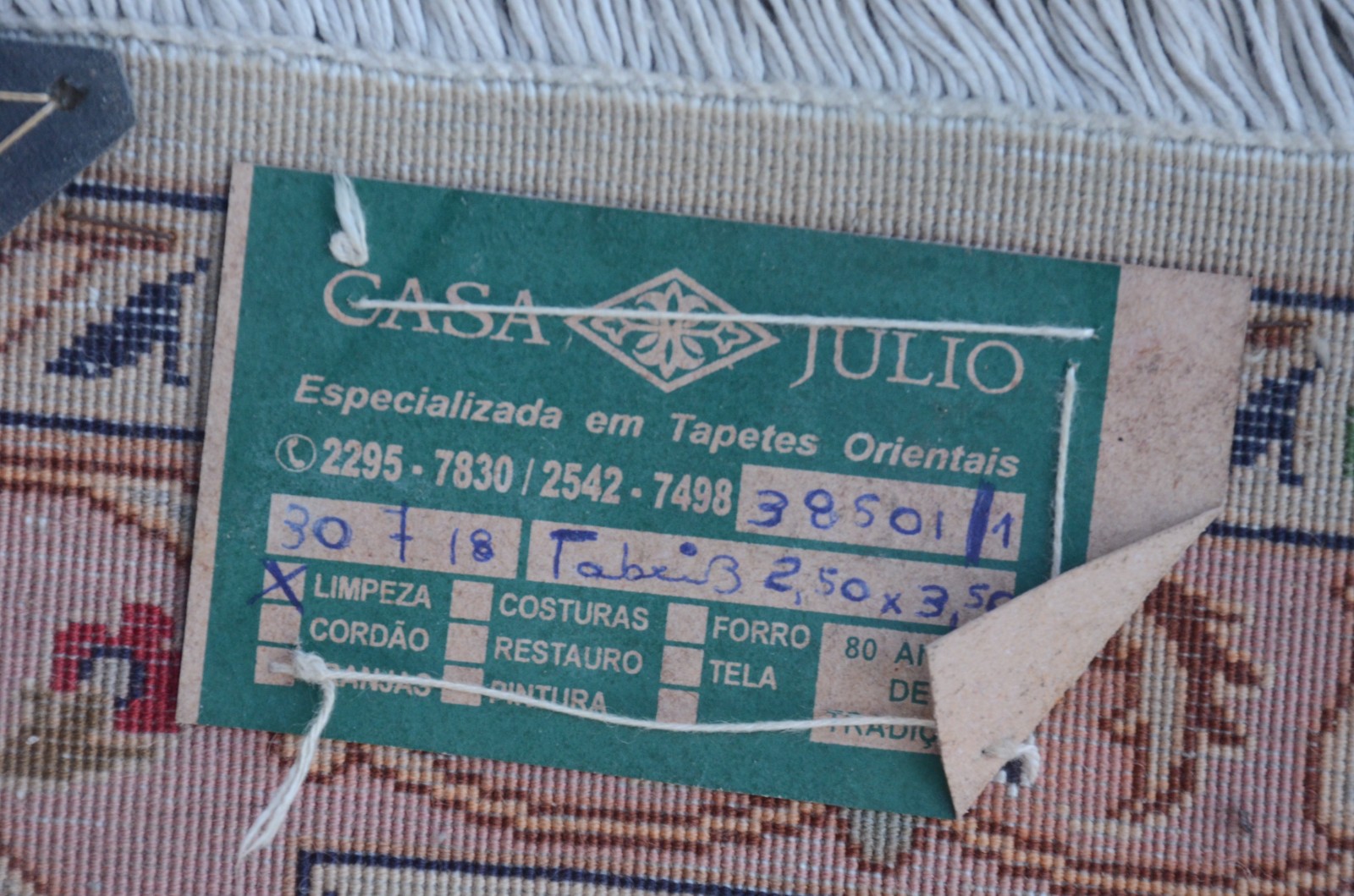Tapete Tabriz (1101) - foto 11 de 11