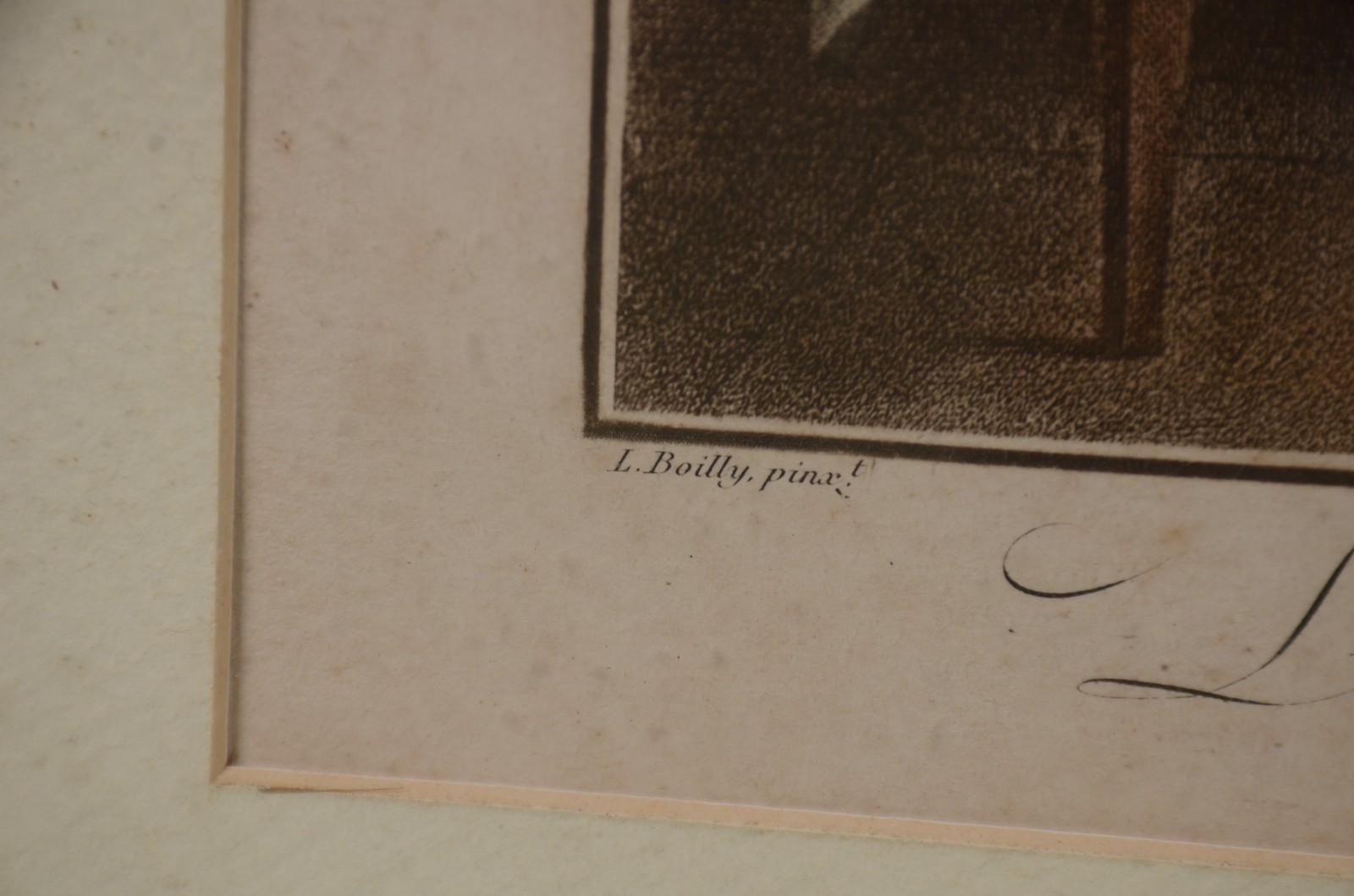 Duas gravuras. "La comparaison des petits pieds" por L.Boilly; e... - foto 4 de 8