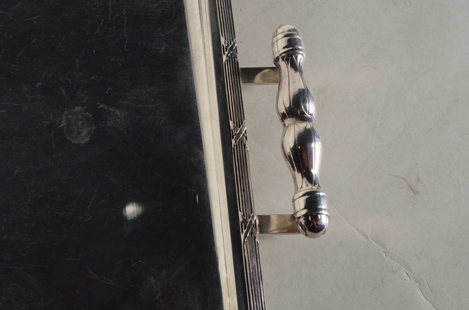 Oito peças de metal prateado. - foto 10 de 11