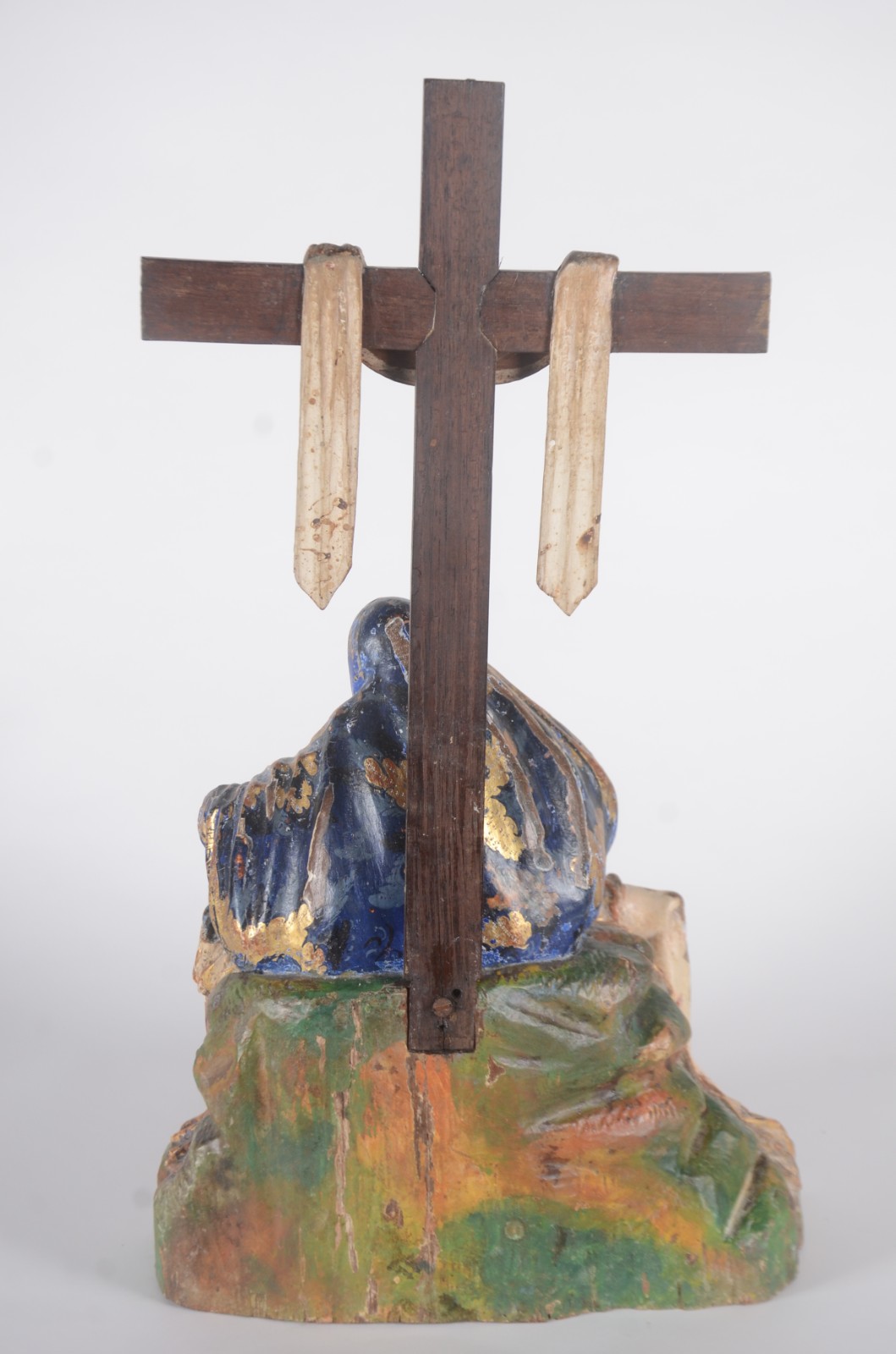 Nossa Senhora da Piedade - Antiga Imagem de madeira entalhada e... - foto 5 de 5