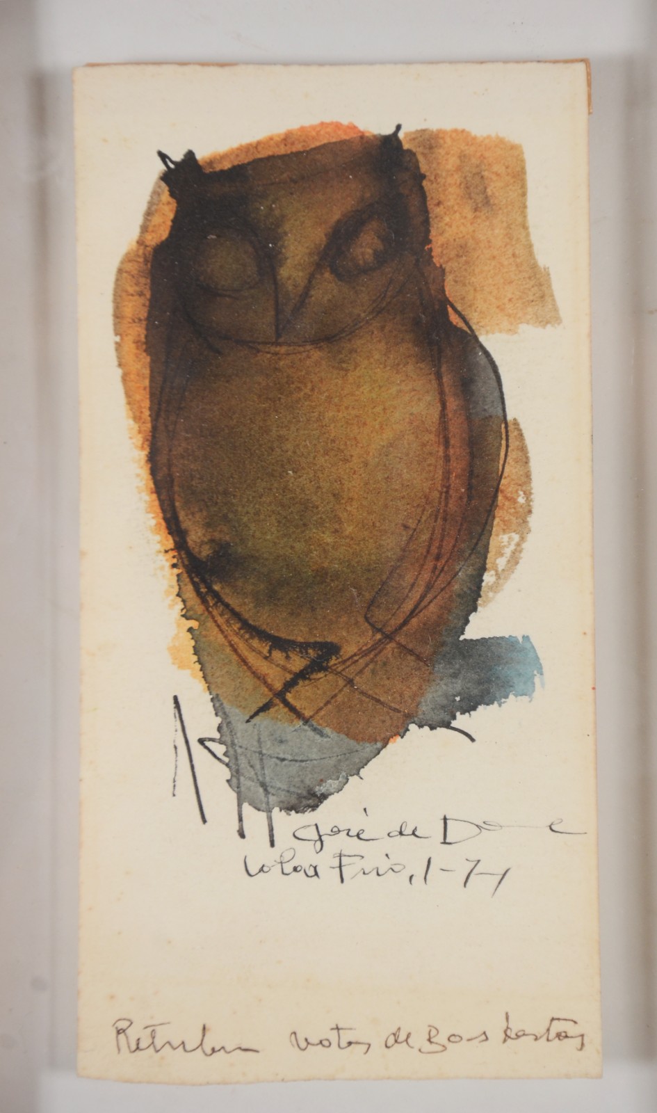 José de Dome (1921-1982), Coruja - foto 1 de 5