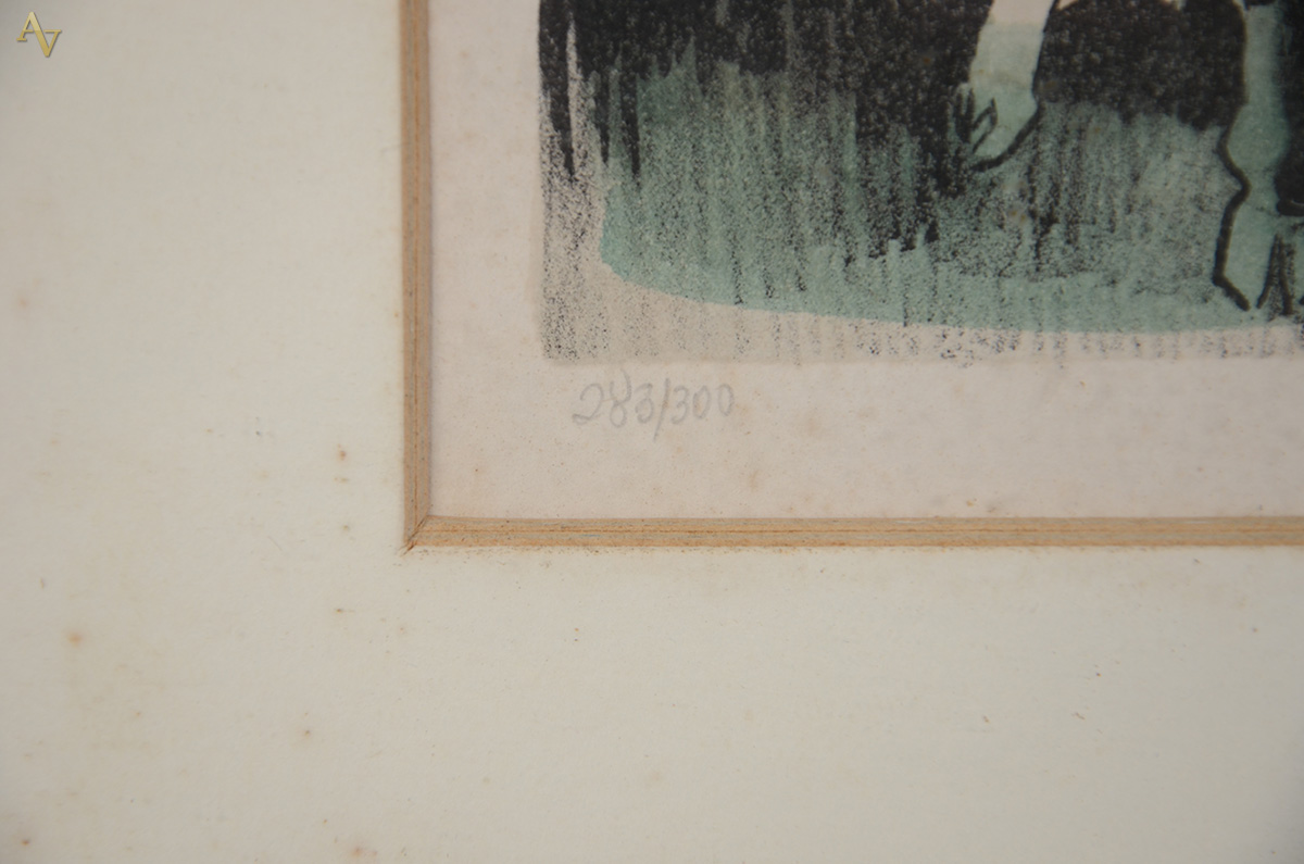 BIANCO, Enrico (1918 - 2013) - Menino com carneiro - serigrafia - 22... - foto 4 de 4