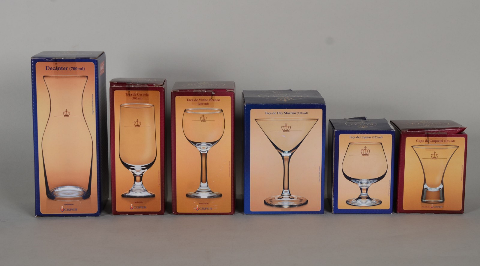 Vinte e três copos diversos em demi cristal, collection Royal... - foto 7 de 8