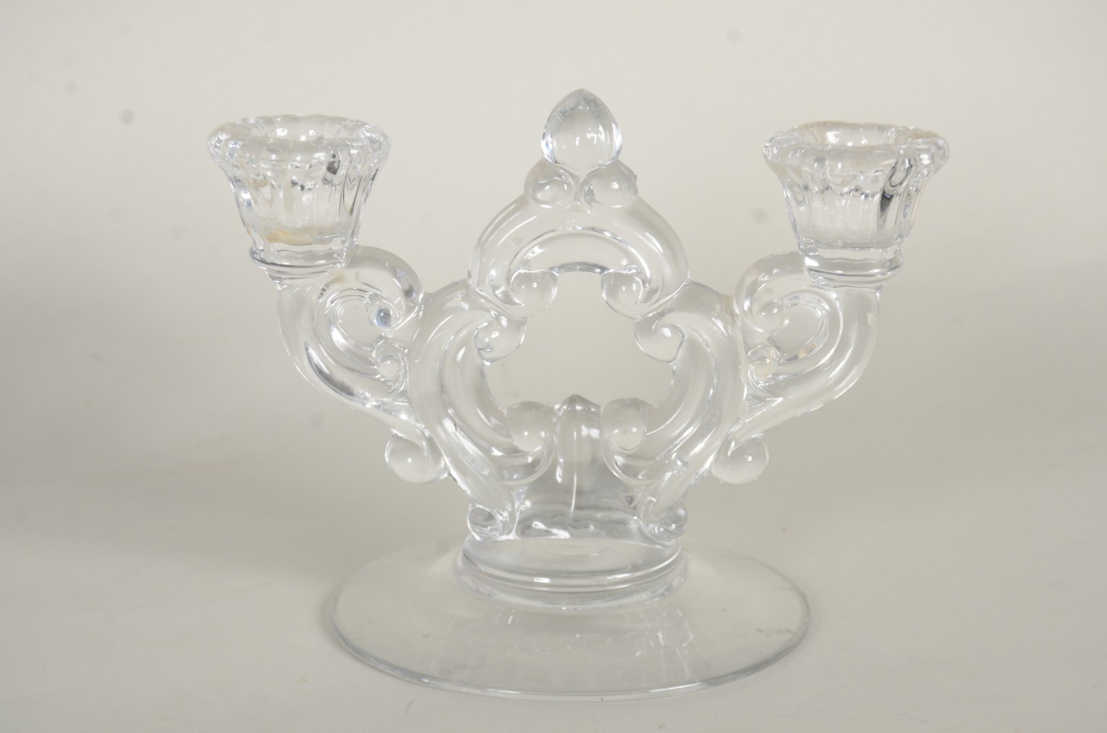 Três candelabros de cristal para 2 luzes cada. - foto 5 de 10