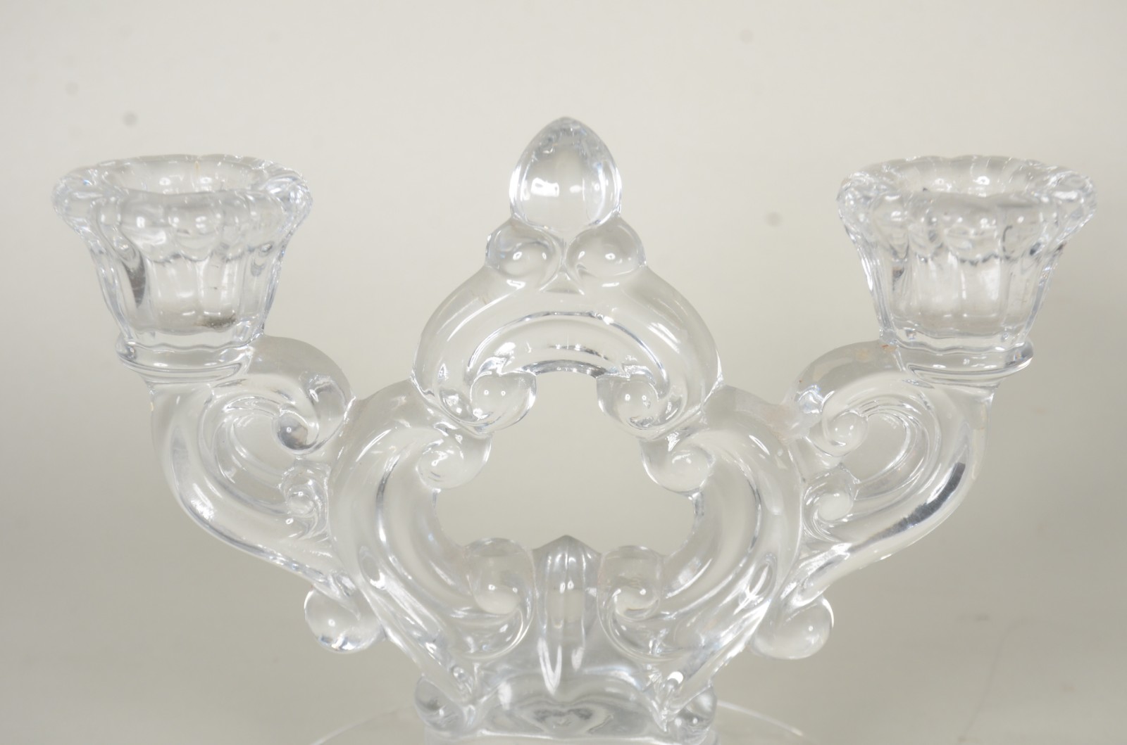 Três candelabros de cristal para 2 luzes cada. - foto 10 de 10
