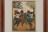 Heitor dos Prazeres (1898-1966),  - Óleo sobre tela. Com selo da Galeria Contorno no verso.