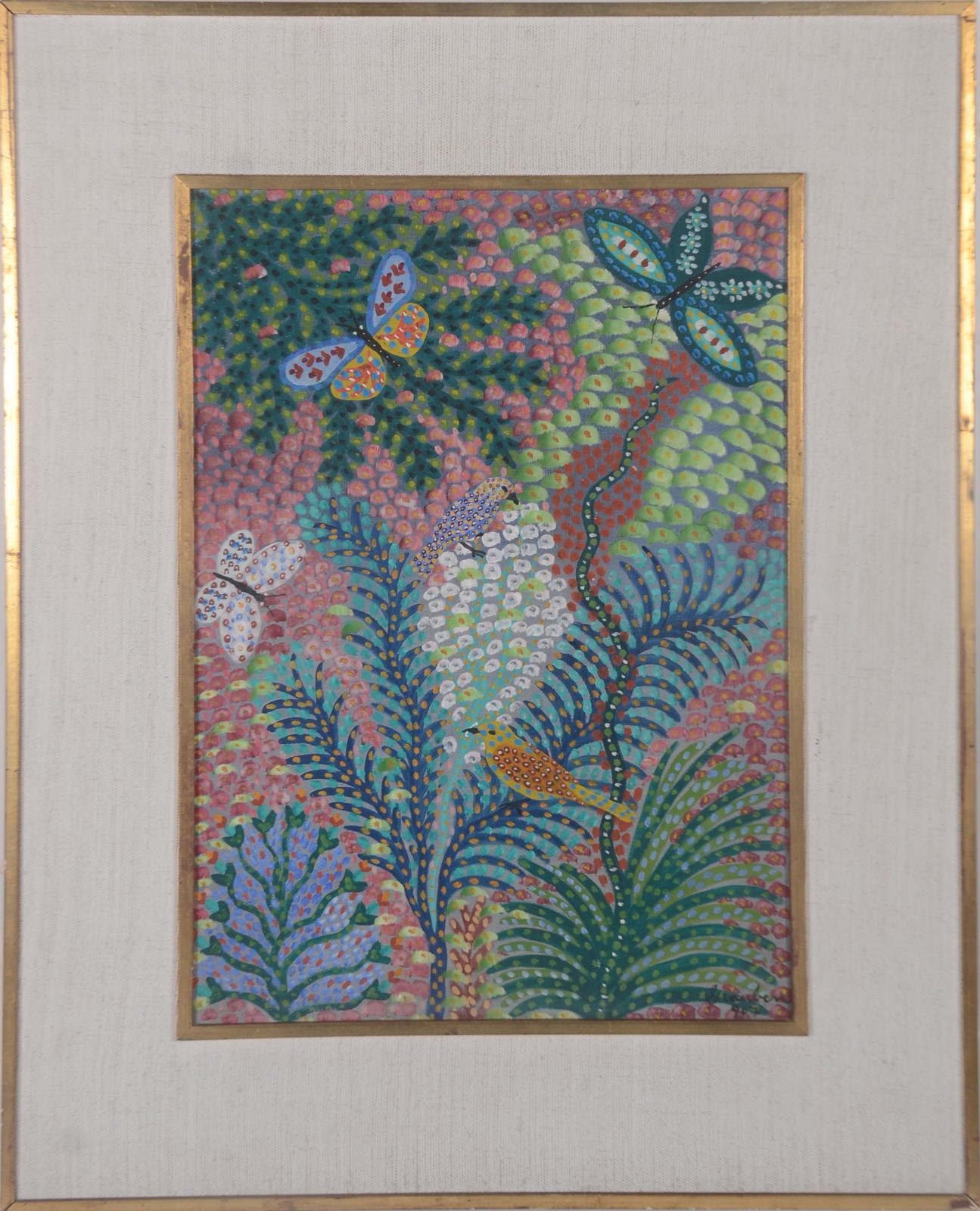 Grauben  (1889-1972), Borboletas e Flores - foto 2 de 4