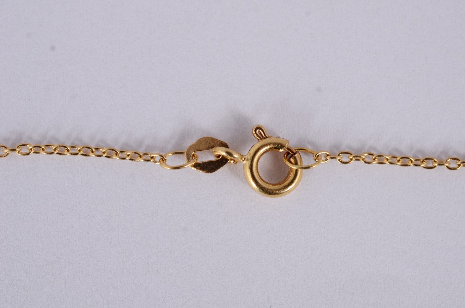 Tornozeleira de ouro 18 k, contraste 750 com elinhos. (Por motivos de... - foto 2 de 6