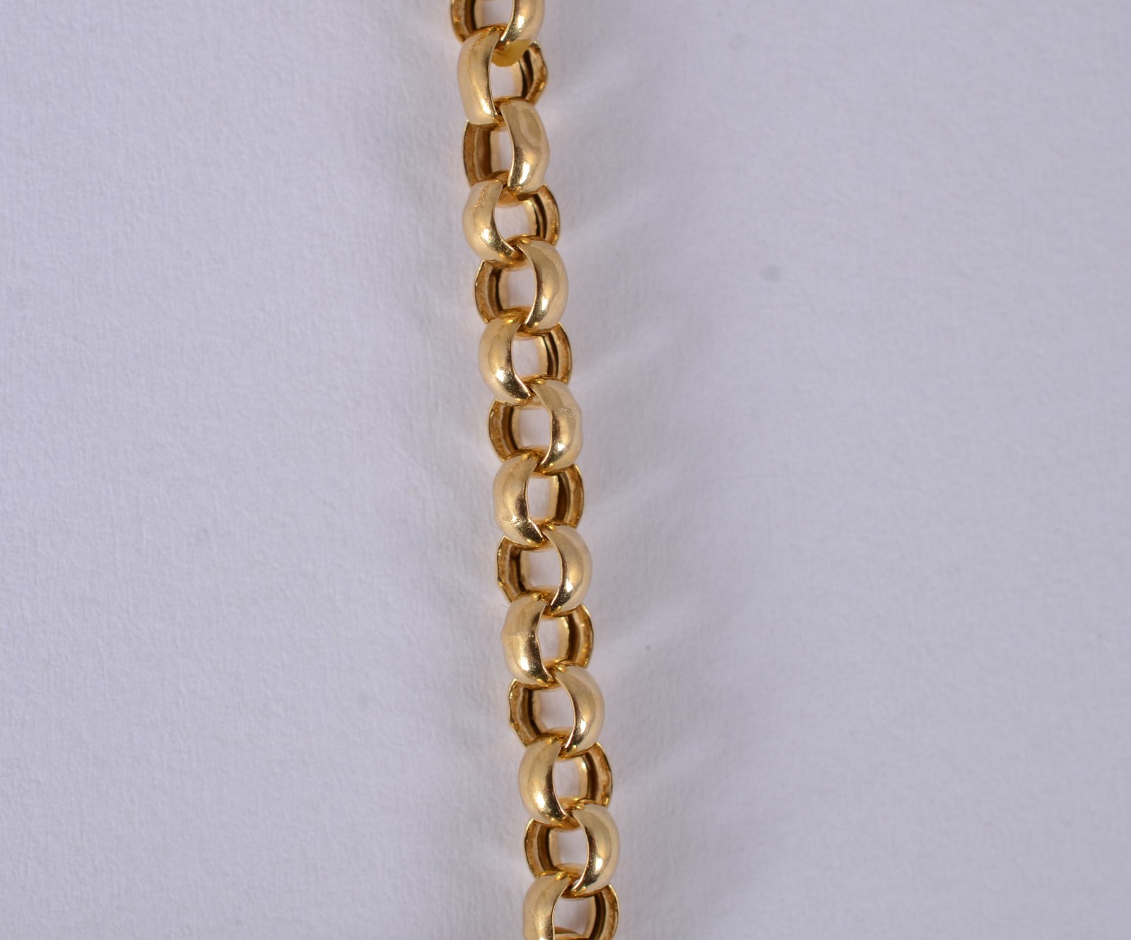 Pulseira de ouro 18 k., contraste 750 feitio elós portugueses, fecho... - foto 2 de 5
