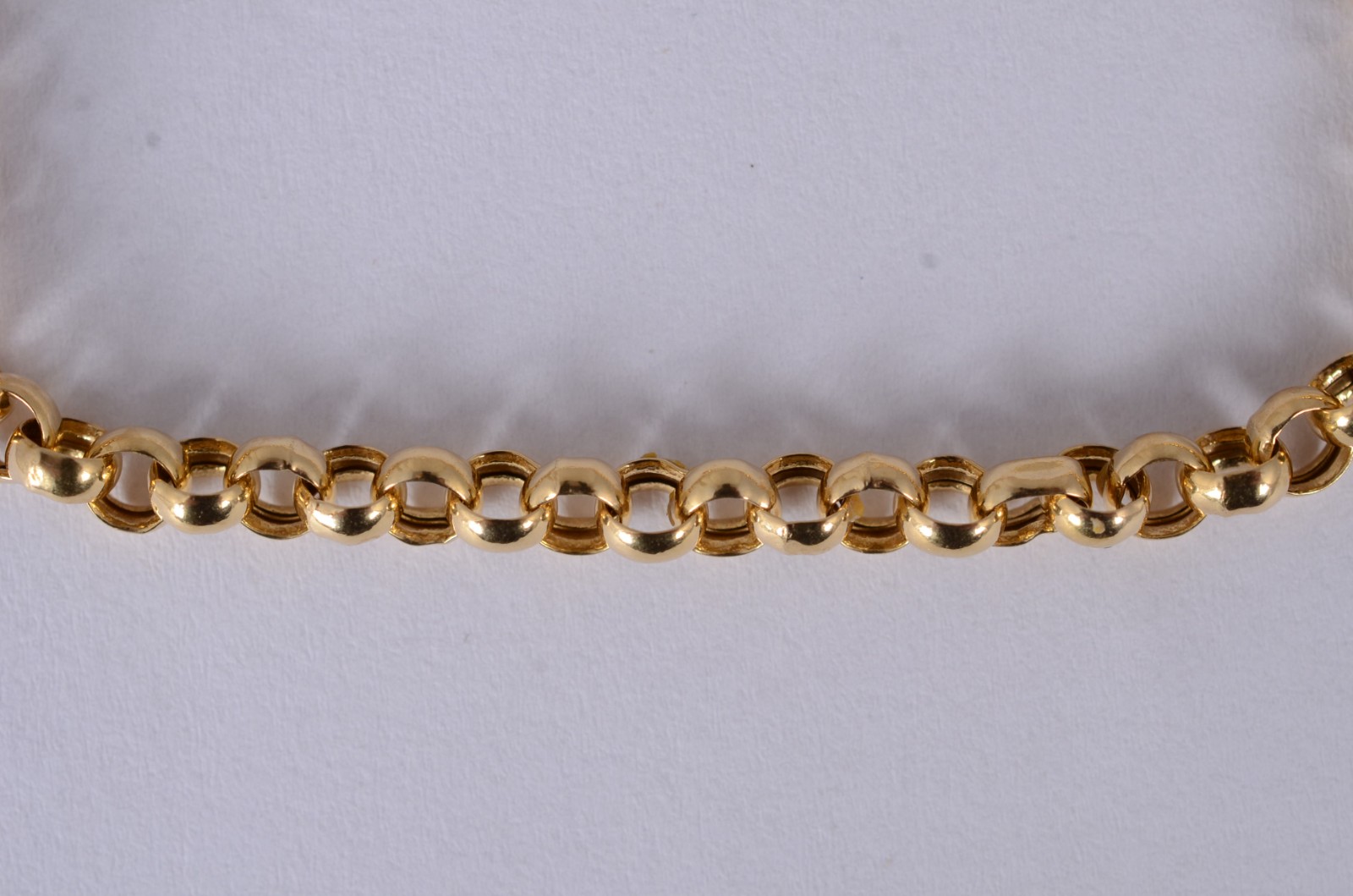 Pulseira de ouro 18 k., contraste 750 feitio elós portugueses, fecho... - foto 4 de 5