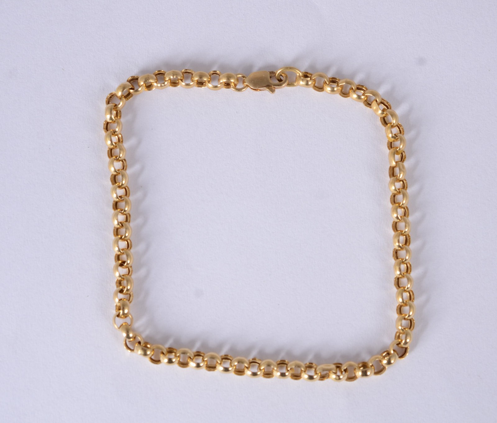 Pulseira de ouro 18 k., contraste 750 feitio elós portugueses, fecho... - foto 1 de 5