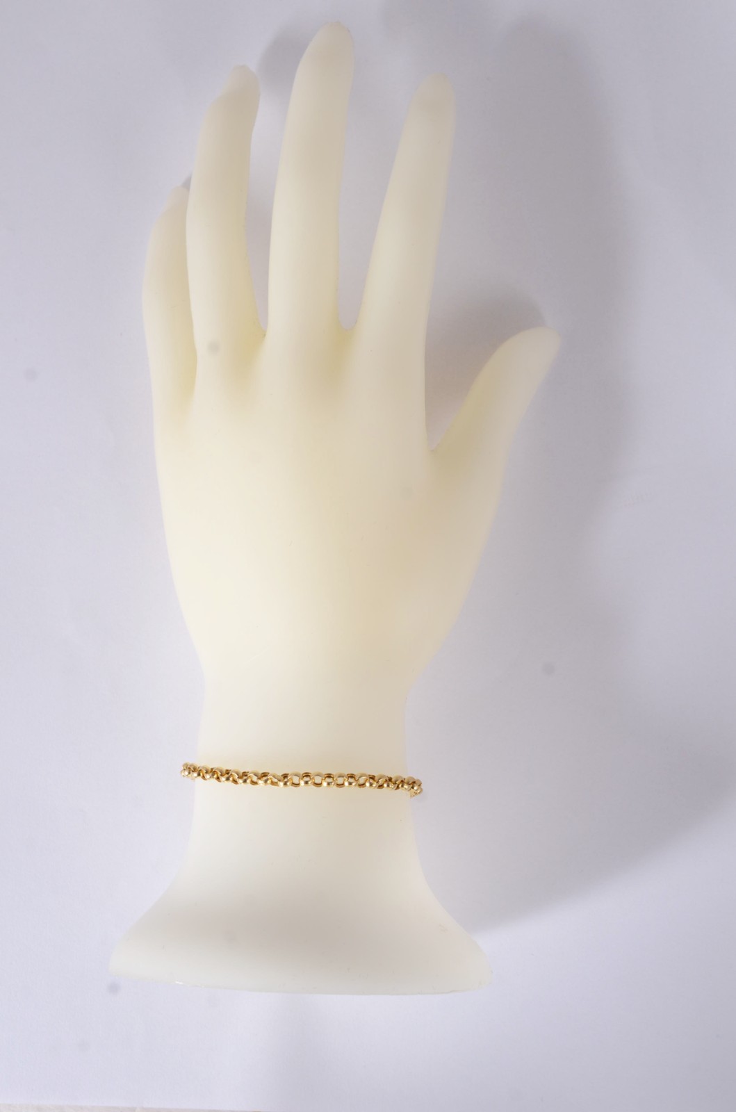 Pulseira de ouro 18 k., contraste 750 feitio elós portugueses, fecho... - foto 5 de 5