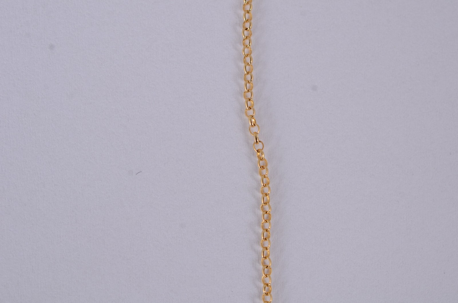 Colar de ouro 18 k., contraste 750, pendente coração de Jesus. (Por... - foto 3 de 5