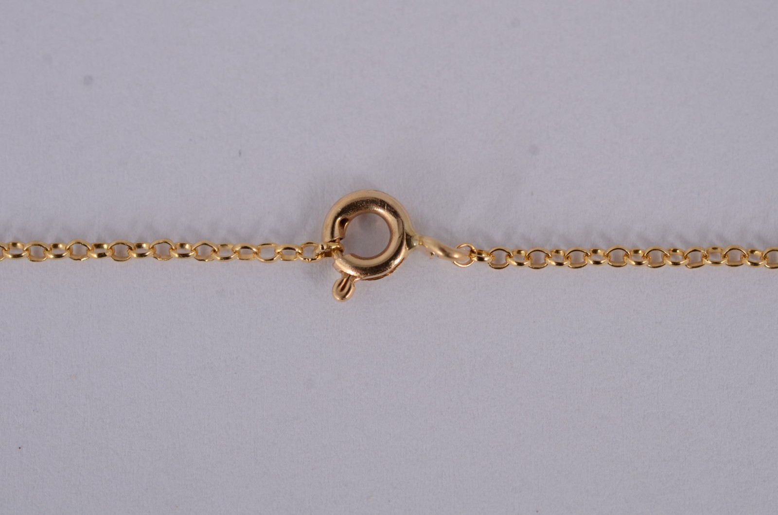 Colar de ouro 18 k., contraste 750, pendente coração de Jesus. (Por... - foto 4 de 5