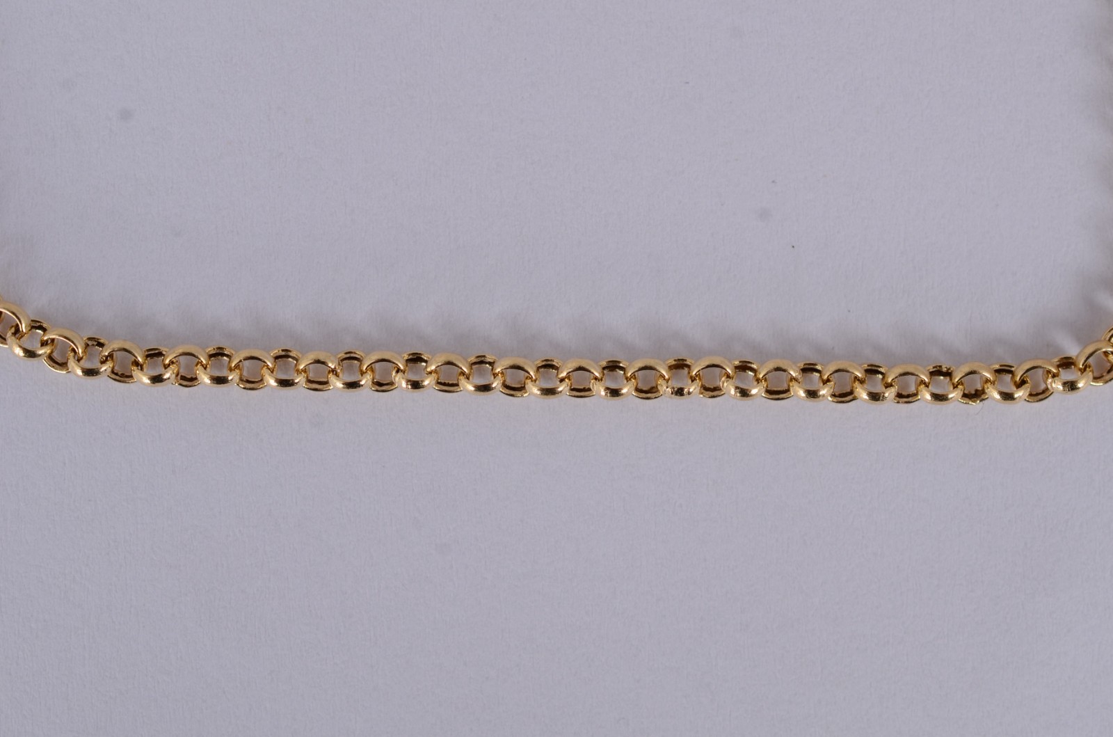 Pulseira de ouro 18 k., contraste 750 com élos portugueses. (Por... - foto 4 de 5