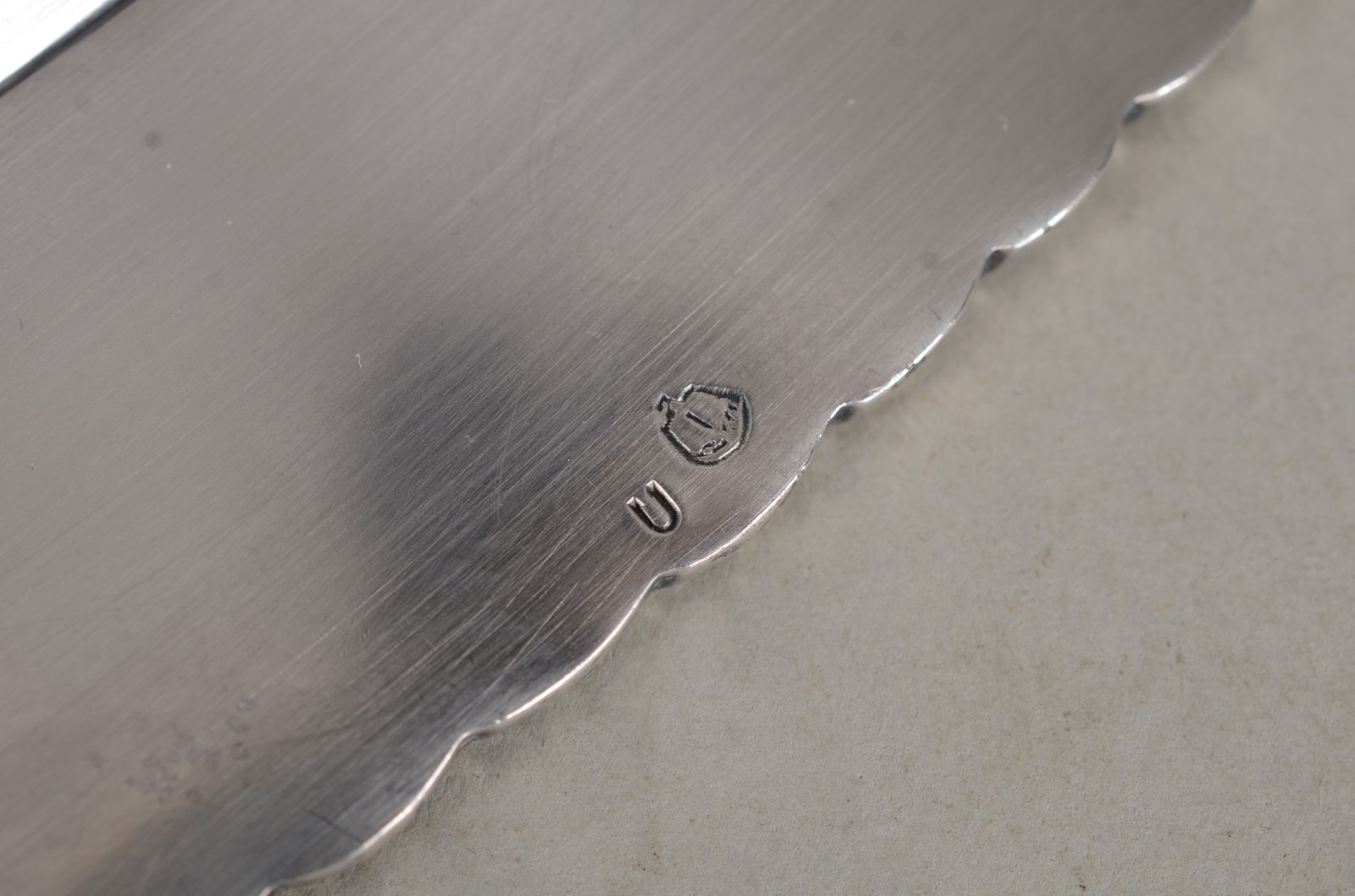 Travessa de prata Sterling, contraste 925 feitio oval. Peso da prata... - foto 8 de 8