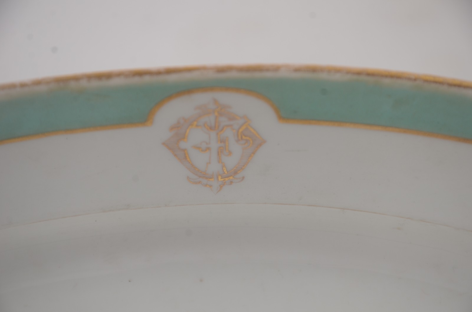 Travessa de porcelana francesa - Medailles D'or 1867-1878 - (Charles... - foto 4 de 10